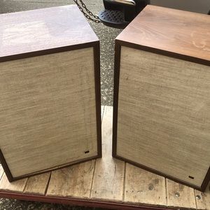 Bozak Vintage Wooden Speaker Set 💽